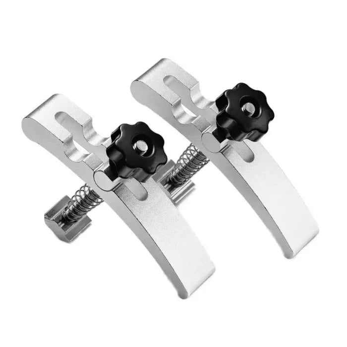 LUNYEE 4PCS Mini Hold Down Clamp Kit, CNC Router Clamp for Woodworking and Metalworking, Compatible with 3018 CNC Router Machine, 3018 Pro Max/ 3018-Pro Ultra, 2.5''Lx 0.8''Wx 2.4''H