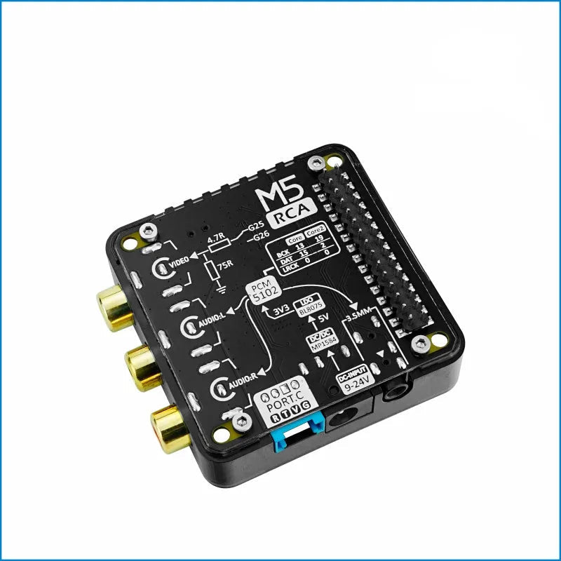 M5Stack RCA Audio/Video Composite Module 13.2
