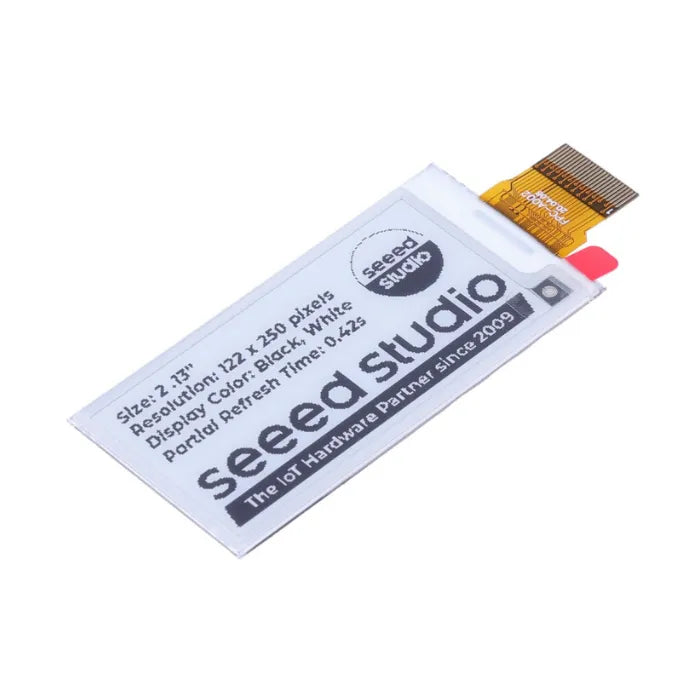 Seeed Studio 2.13 inch E-paper Display with 122x250 Pixels
