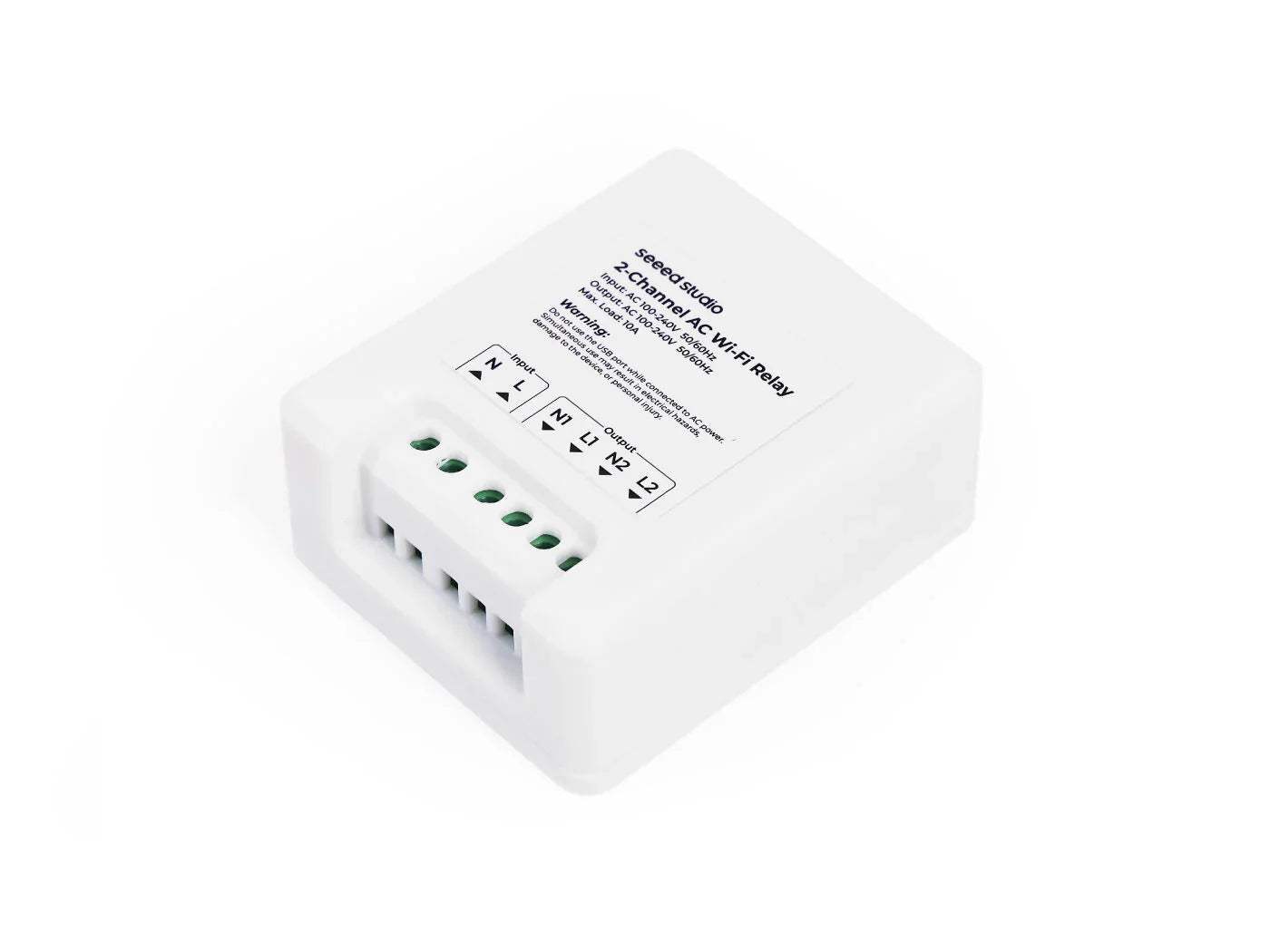 Seeed Studio XIAO 2-Channel Wi-Fi AC Relay