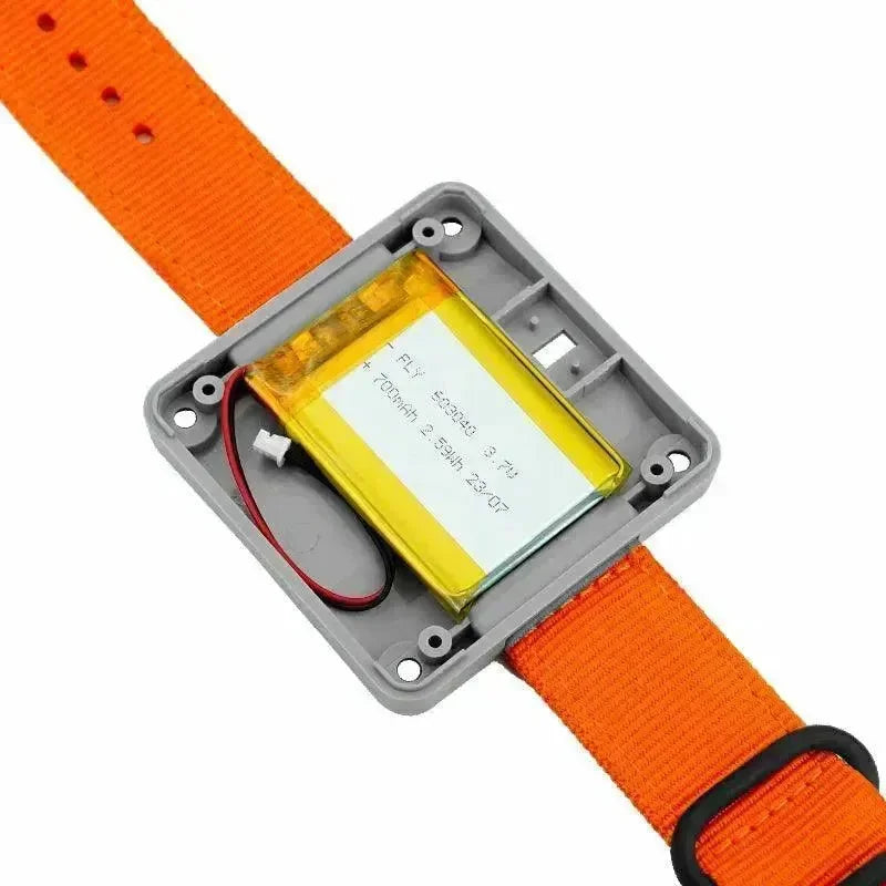 M5Stack Watch Development Kit w/ Orange Strap (Excluding Core) v1.1