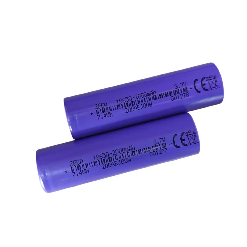 OpenELAB 2-Pack INR 18650 Battery 2000mAh 3.7V Max 2A Output
