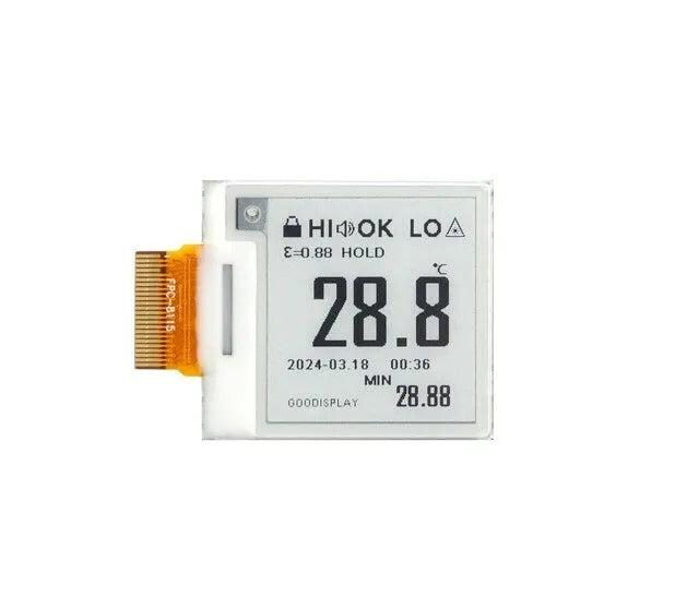 E-Ink Display 1.22 inch E-Paper Display with 2s Fast Refresh 176x192