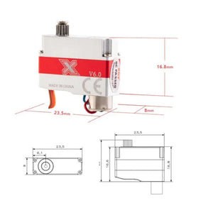 KST X08N V6.0 Metal Gear Digital Micro Servo 2.8Kgf.cm 0.09sec-6