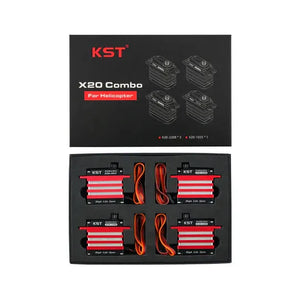 KST X20 Combo Brushless Servos X20-2208 X20-1035 Combo Set-2