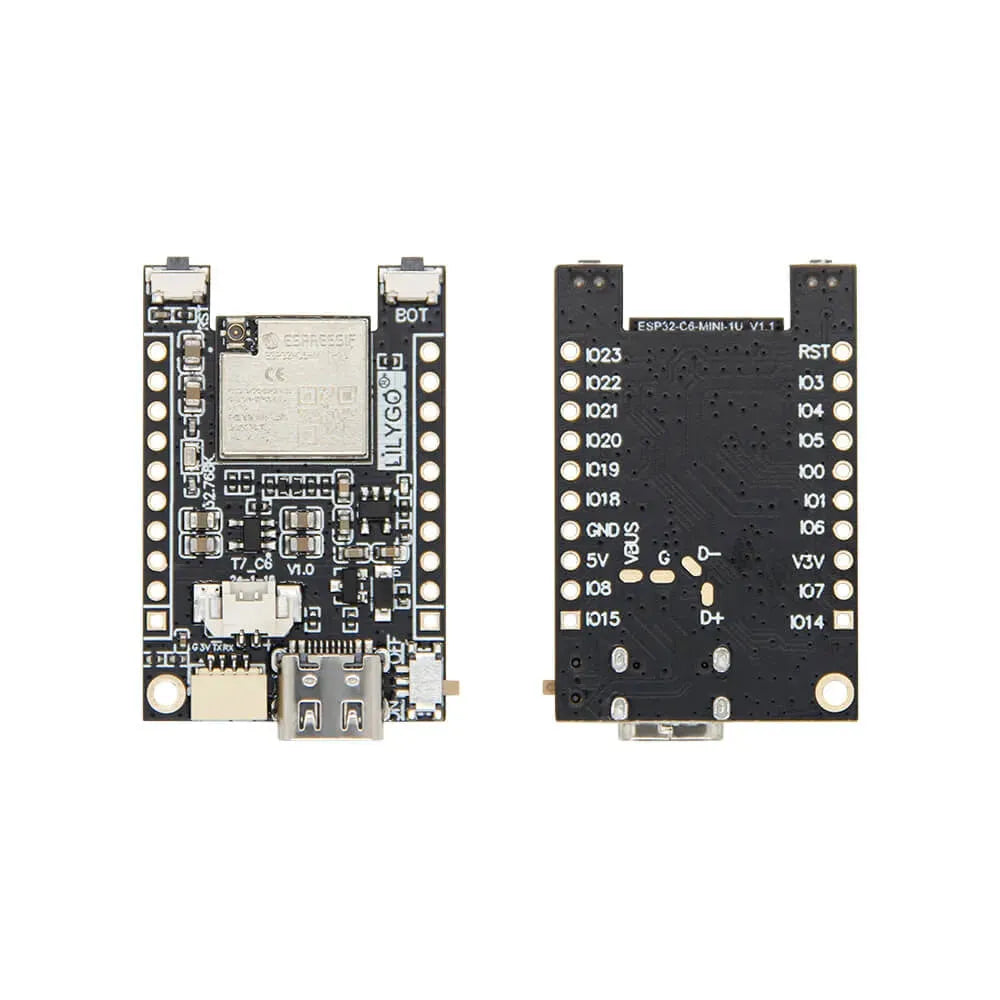 LILYGO T7-C6 ESP32 C6 MINI Dev Board With External Antenna-1