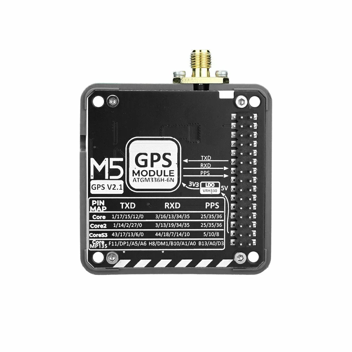 M5Stack GPS Module v2.1 with Antenna (ATGM336H)