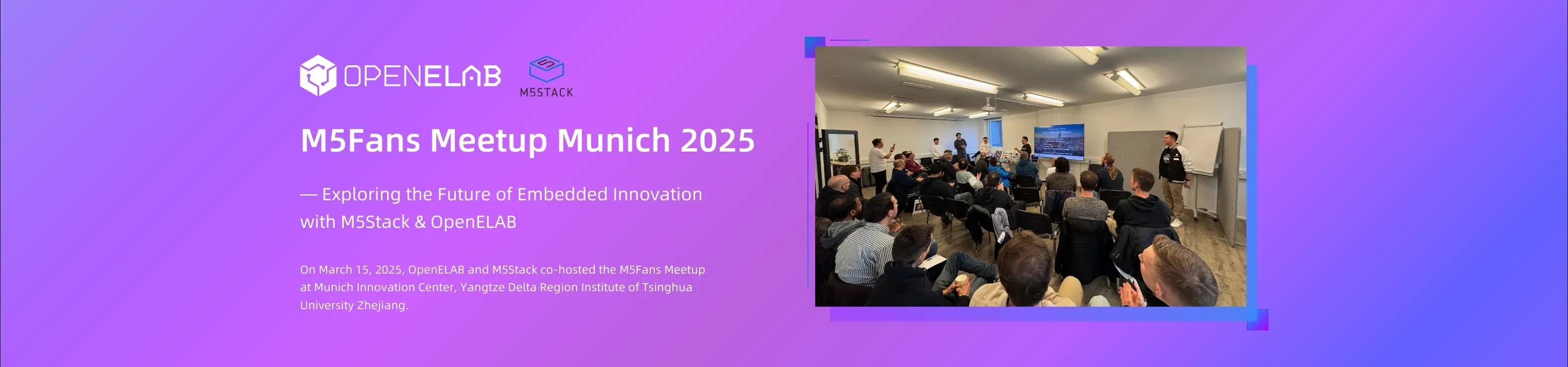 M5Fans Meetup Munich 2025: Exploring the Future of Embedded Innovation with M5Stack & OpenELAB