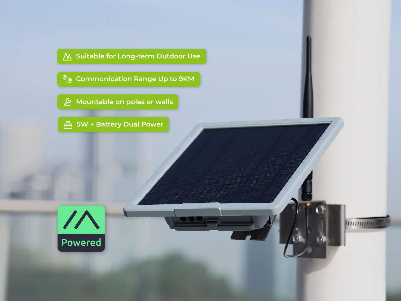 Seeed Studio SenseCAP Solar Node P1-Pro for Meshtastic GPS Battery Included