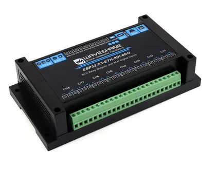 Waveshare Industrial 8-Channel ESP32-S3 WiFi Relay ETH 8DI 8RO Module RS485