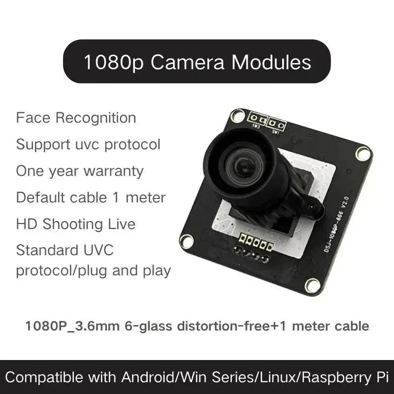 1080P USB Wide Angle Camera Module 1080P OV2710