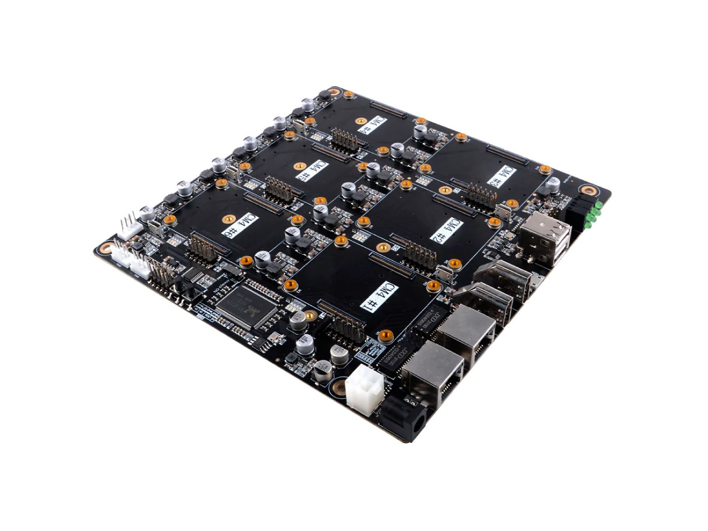Seeed Studio Raspberry Pi CM4 Cluster Mini-ITX board Support up to 6 CM4