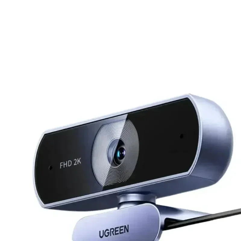 UGREEN 2K Webcam for PC, Full HD 1080p/30fps Web Cam, Auto Focus & Light Correction