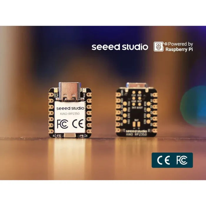 Seeed Studio XIAO RP2350 Raspberry Pi RISC-V 19 GPIOs Onboard RGB LED
