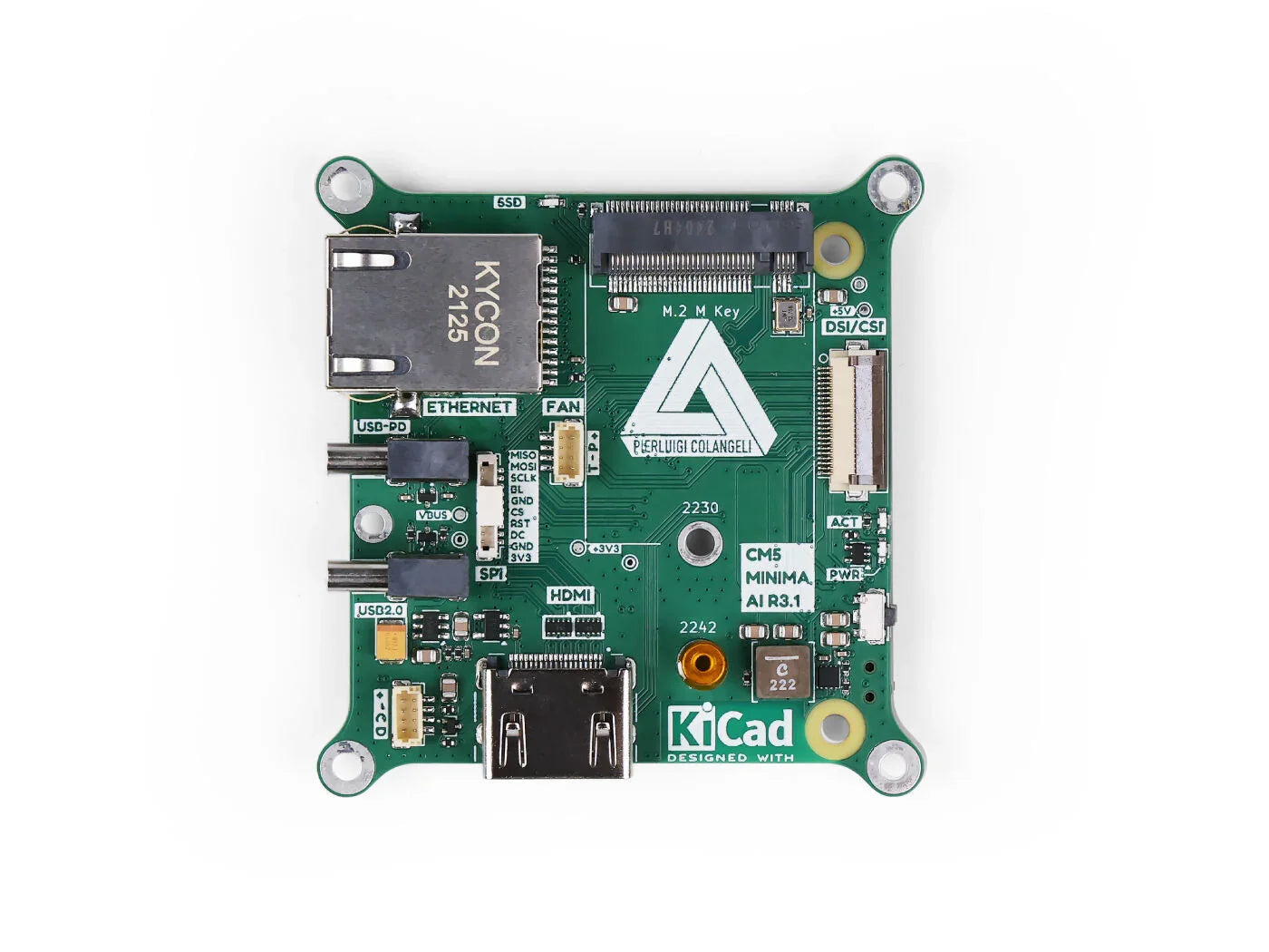 Seeed Studio CM5 MINIMA Compact Carrier Board for Raspberry Pi CM5