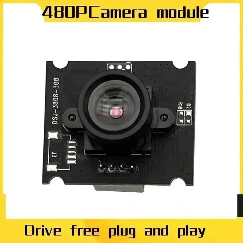 480P USB Camera Module Standard UVC Protocol Drive Free