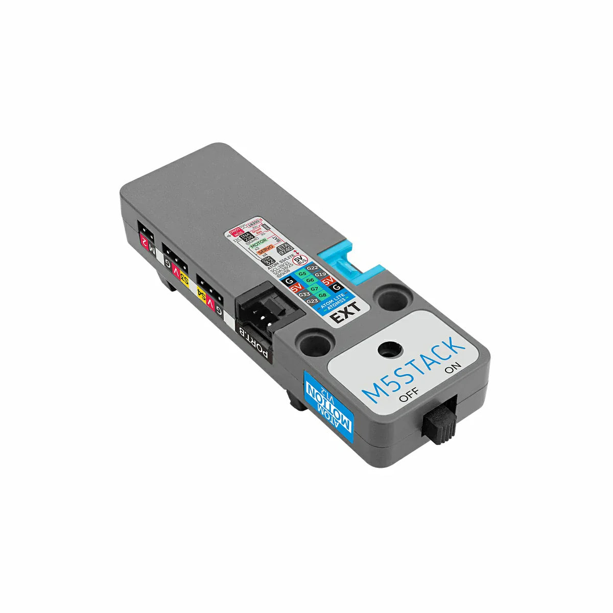 M5Stack ATOMIC Motion Base v1.2 with Power Monitor (INA226AIDGSR)