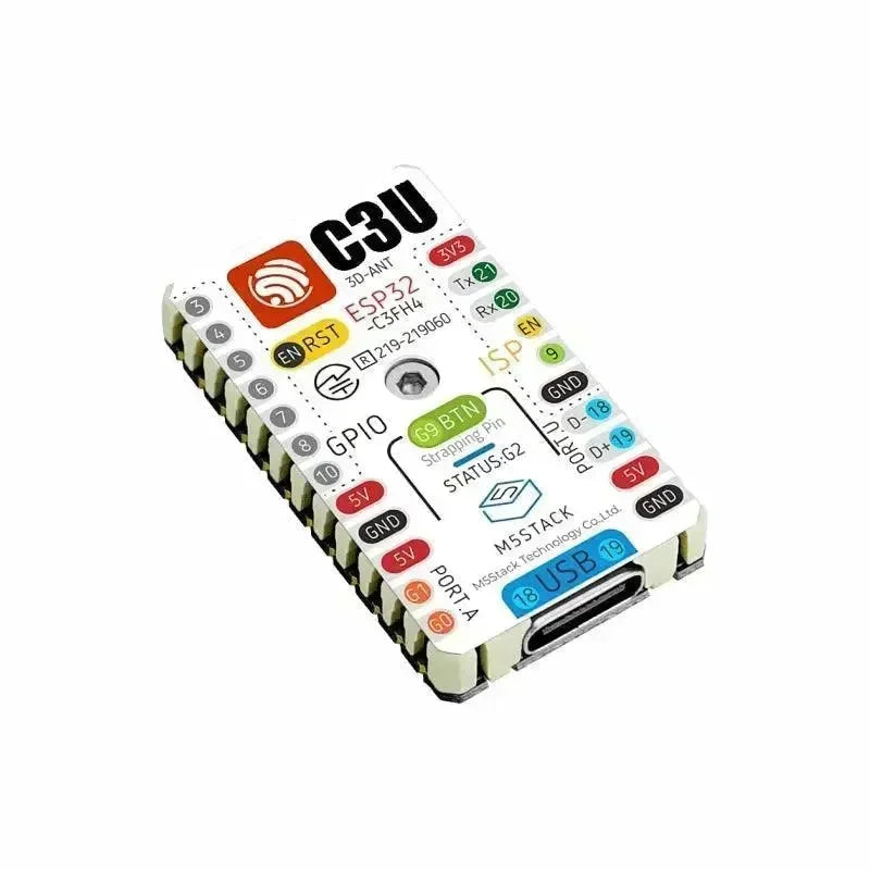 M5Stack M5Stamp C3U Mate with Pin Headers - OpenELAB