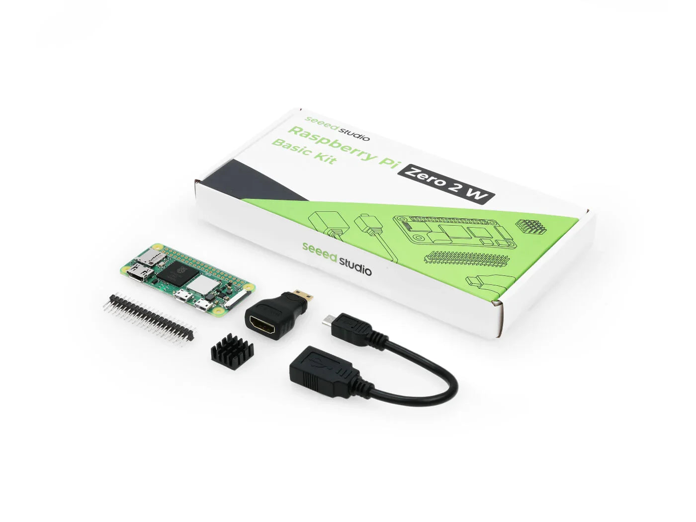 Seeed Studio Raspberry Pi Zero 2 W Basic Kit