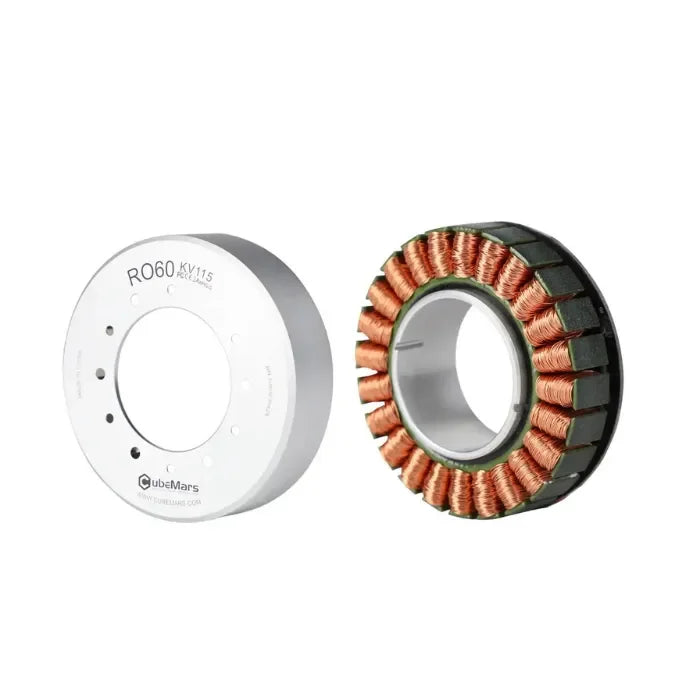 CubeMars RO60 KV115 Lite Frameless Outrunner RO Series BLDC Motor