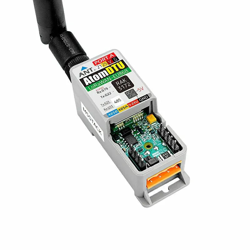 M5Stack Atomic DTU LoRaWAN Base EU868 (STM32WLE5CC)