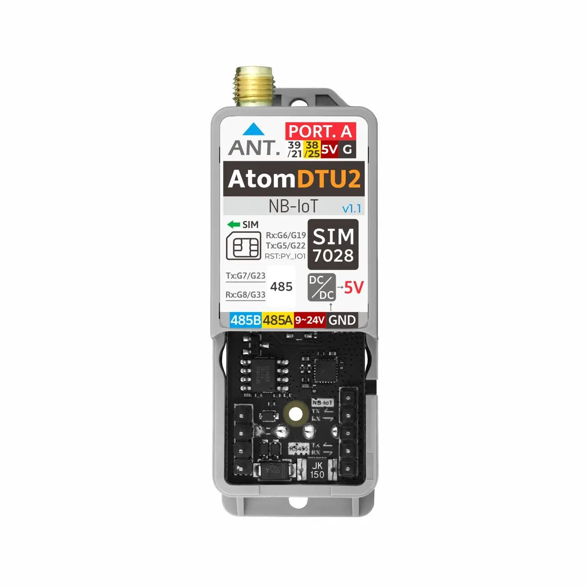 M5Stack ATOMIC DTU NB-IoT2 Global Version v1.1 (SIM7028)