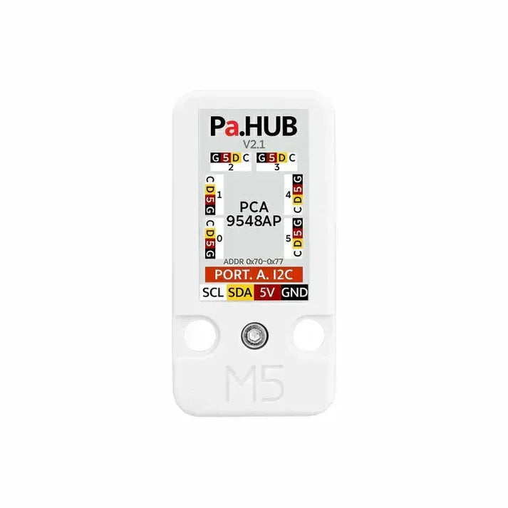 M5Stack I2C Hub 1 to 6 Expansion Unit v2.1 with DIP Switch (PCA9548A)
