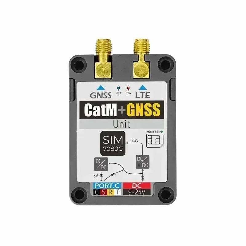 M5Stack SIM7080G CAT-M/NB-IoT+GNSS Unit with Telec Antenna