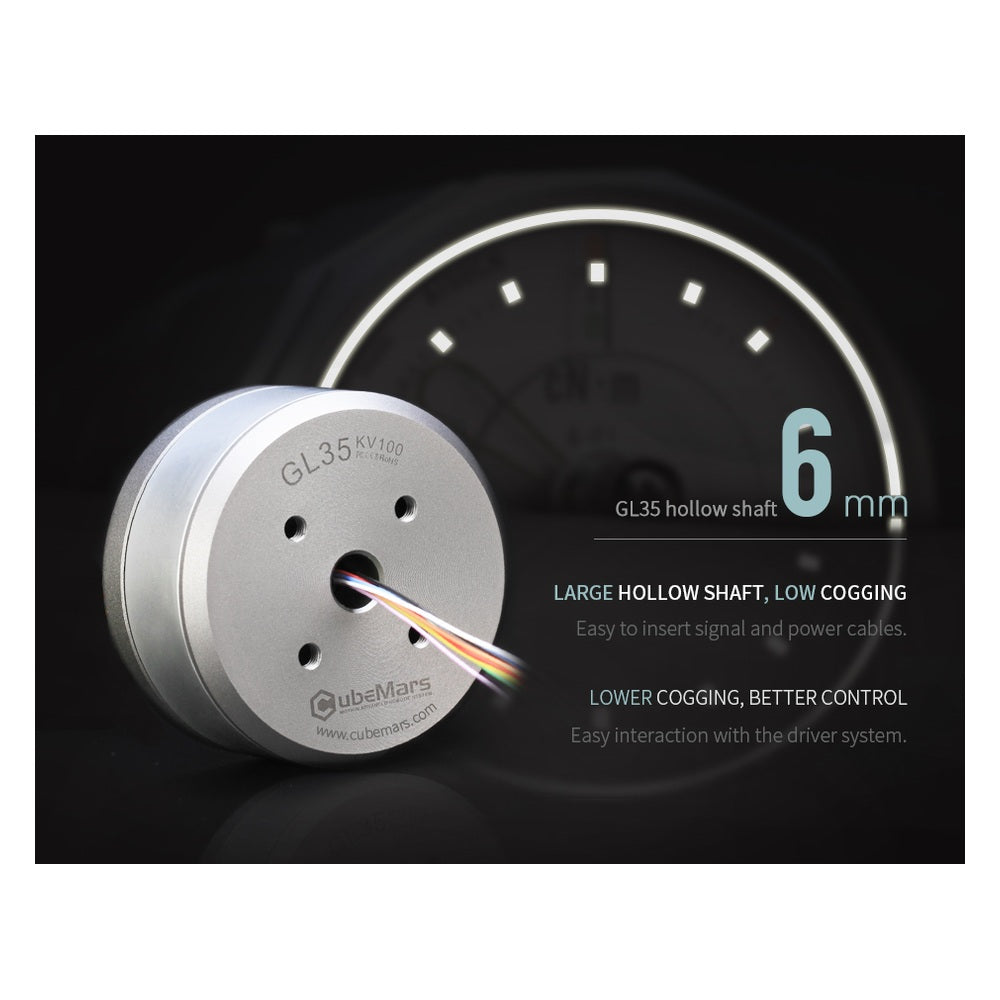 CubeMars GL35 KV100 BLDC Gimbal PTZ Motor Encoder Compatible with Alex ...