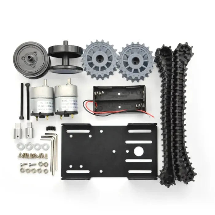 DFRobot Black Gladiator Tracked Robot Chassis ROB0153-3