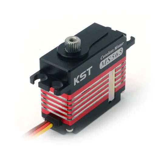KST MS565 HV Contactless Hall Sensors Coreless Tail Servo 6.5Kgf.cm 0.035sec-5