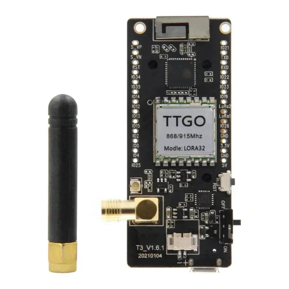 LILYGO LoRa32 V2.1 ESP32 915MHZ 0.96 Inch OLED SD Card WIFI Module