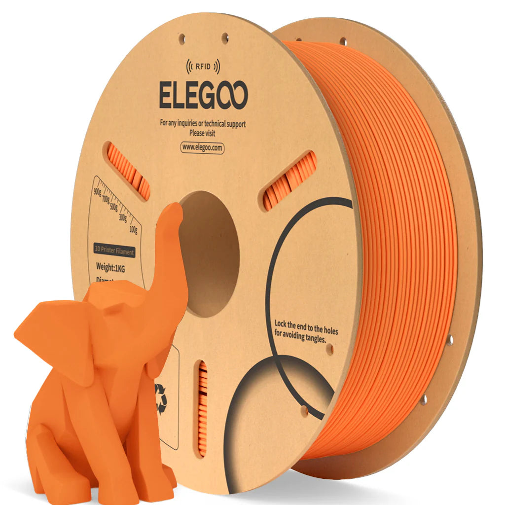 ELEGOO PLA Orange Filaments 3D Printer Consumables 1KG 1.75mm for FDM 3D printer