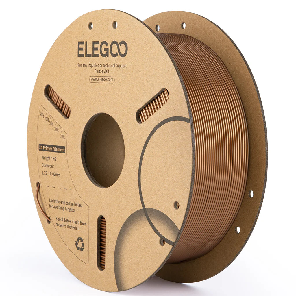 ELEGOO PLA Copper Filled Filaments 3D Printer Consumables 1KG 1.75mm for FDM 3D printer