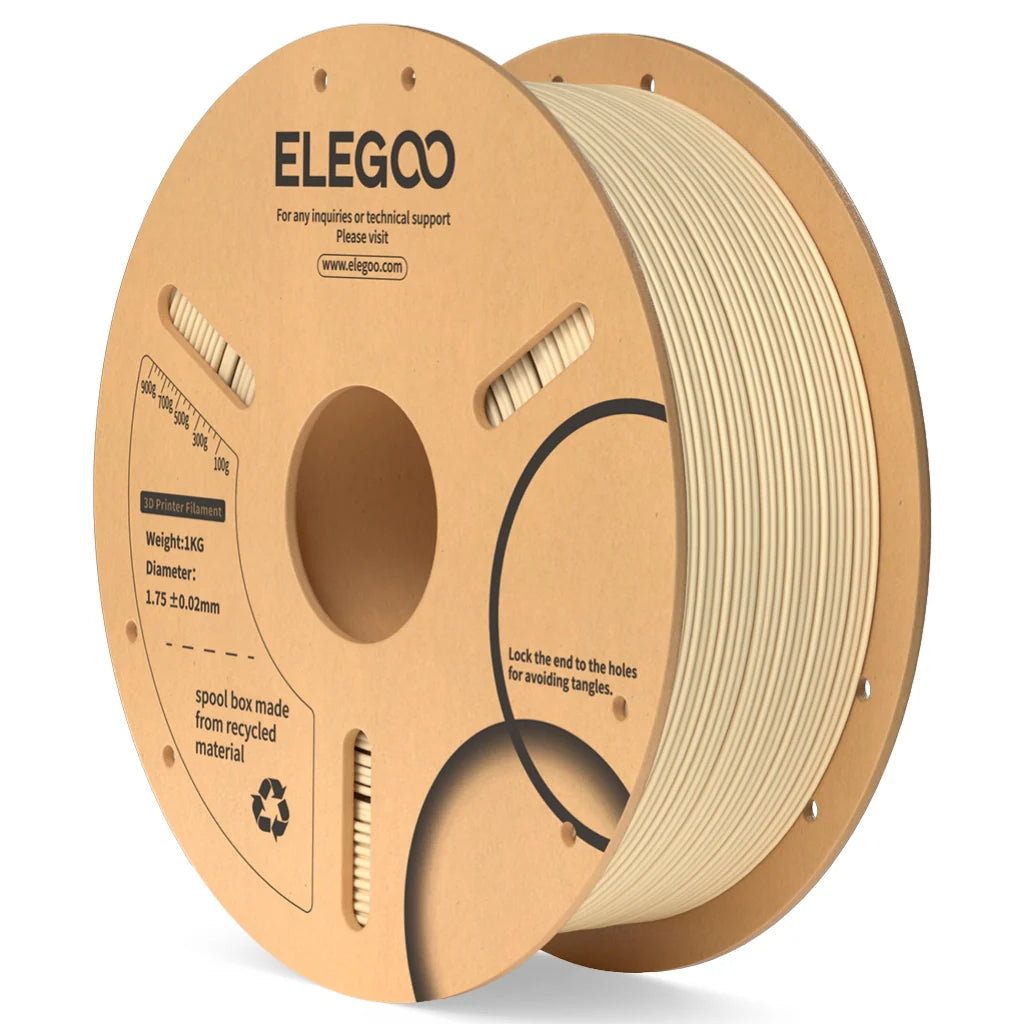 ELEGOO PLA Beige Filaments 3D Printer Consumables 1KG 1.75mm for FDM 3D printer