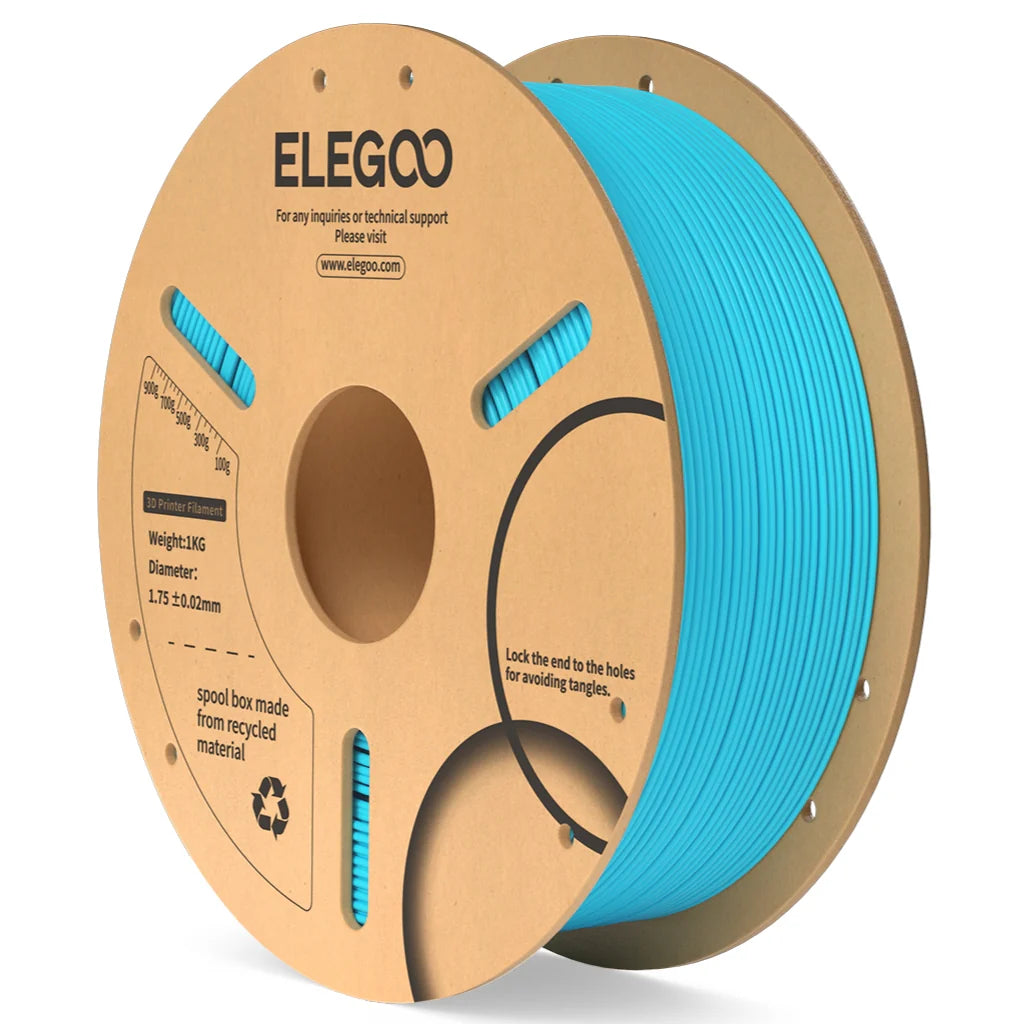 ELEGOO PLA Sky Blue Filaments 3D Printer Consumables 1KG 1.75mm for FDM 3D printer