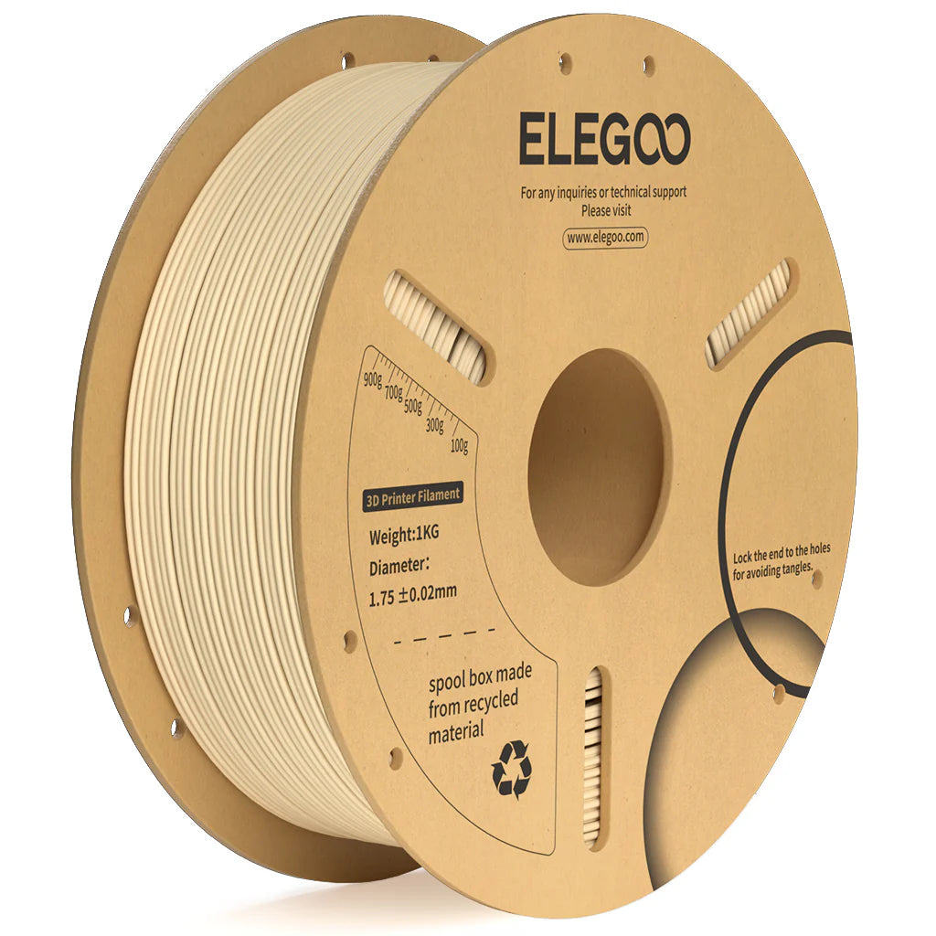 ELEGOO PLA Plus Beige Filaments 3D Printer Consumables 1KG 1.75mm for FDM 3D printer