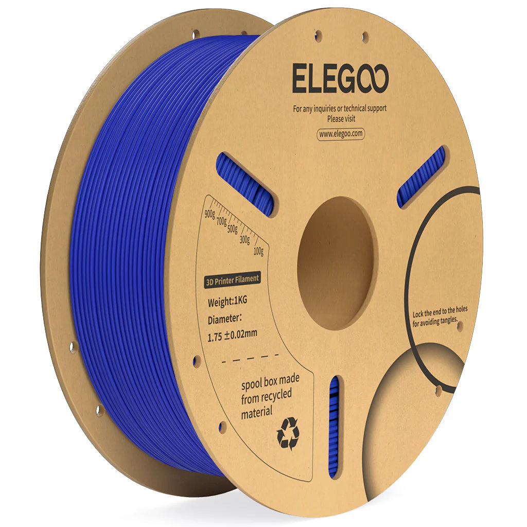 ELEGOO PLA Plus Dark Blue Filaments 3D Printer Consumables 1KG 1.75mm for FDM 3D printer