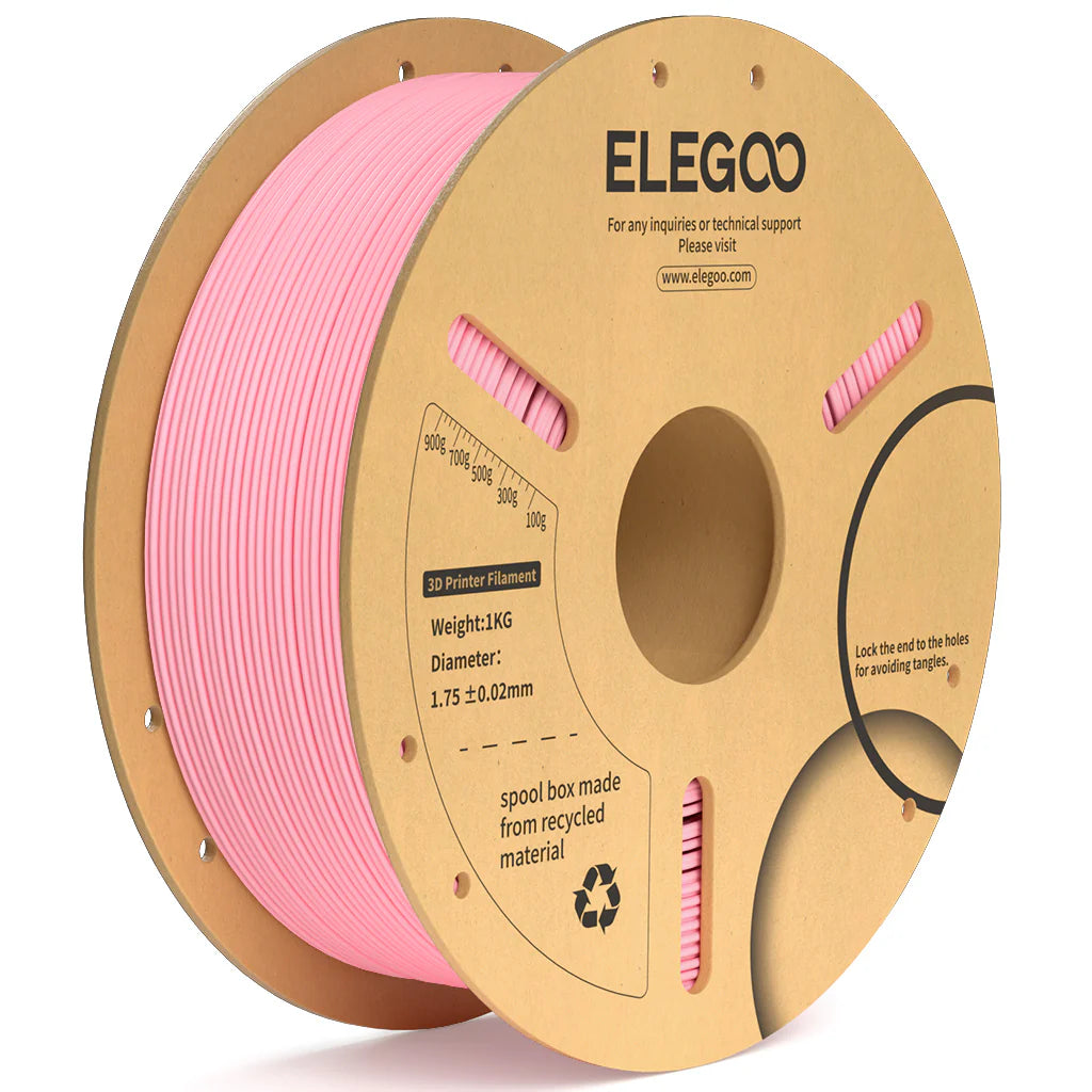 ELEGOO PLA Plus Pink Filaments 3D Printer Consumables 1KG 1.75mm for FDM 3D printer