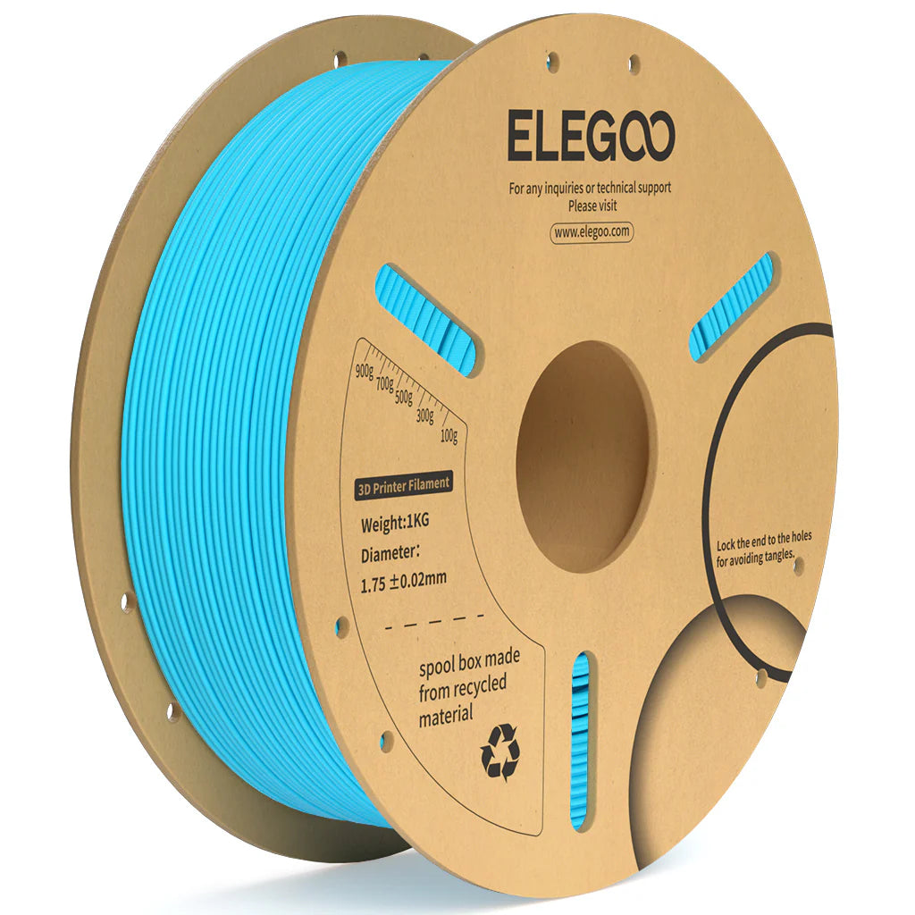 ELEGOO PLA Plus Sky Blue Filaments 3D Printer Consumables 1KG 1.75mm for FDM 3D printer