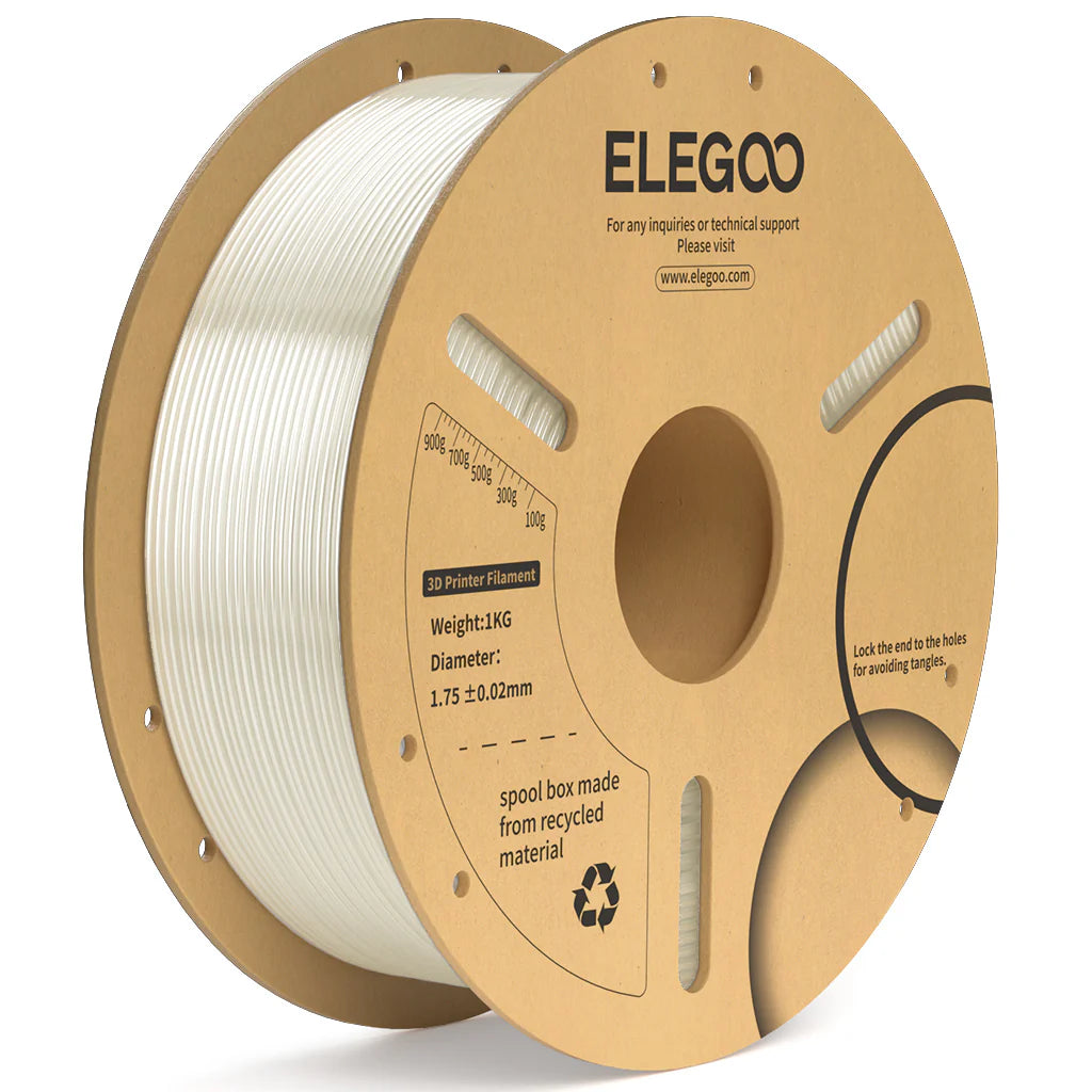 ELEGOO PLA Plus Translucent Filaments 3D Printer Consumables 1KG 1.75mm for FDM 3D printer