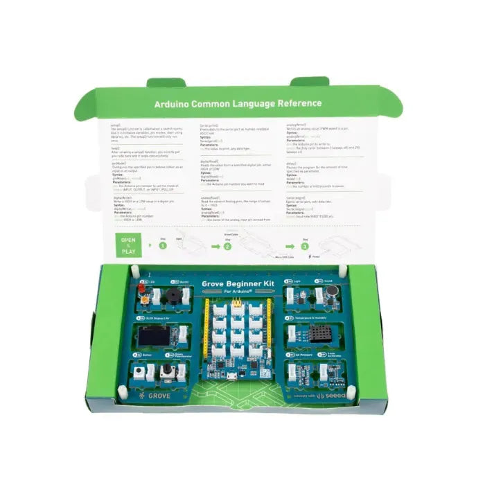 Seeed Studio Grove Beginner Kit for Arduino 10 Sensors & 12 Projects-3