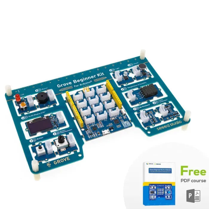 Seeed Studio Grove Beginner Kit for Arduino 10 Sensors & 12 Projects-5