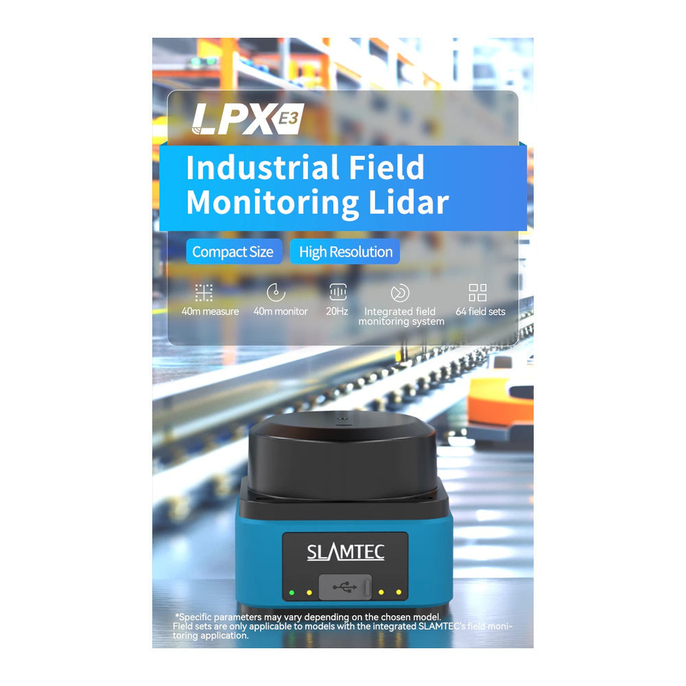 Slamtec LPX-E3P1 360 Degree Industrial LiDAR Field Monitor – OpenELAB Inc.