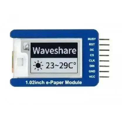Waveshare 1.02 inch E-Ink Module 128×80 E-Paper - OpenELAB