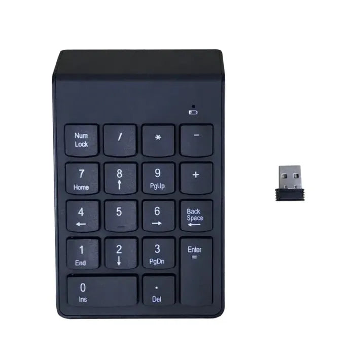 Wired and Wireless Numeric Mini Keypad with USB Receiver – OpenELAB Inc.