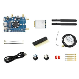 Waveshare Raspberry Pi LTE Cat 6 Communication HAT LTE-A Global Multi ...