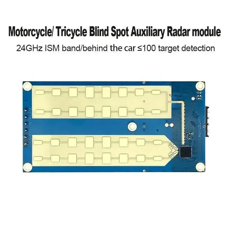HLK-LD2451 Motorcycle/ Tricycle Blind Spot Auxiliary Radar module