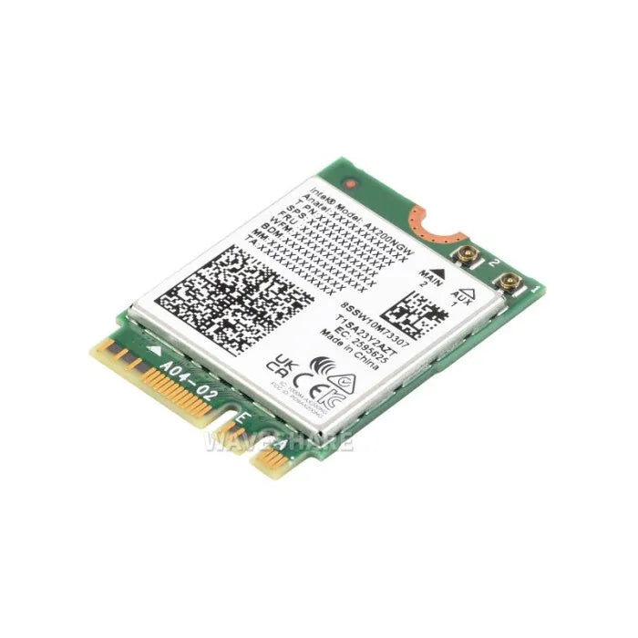 Waveshare Wireless AX200 NIC Wi-Fi 6 Bluetooth 5.2
